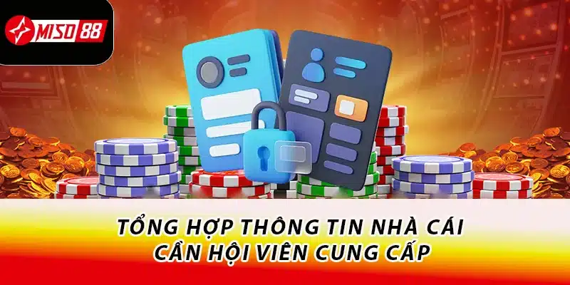 Tổng hợp thông tin nhà cái cần hội viên cung cấp
